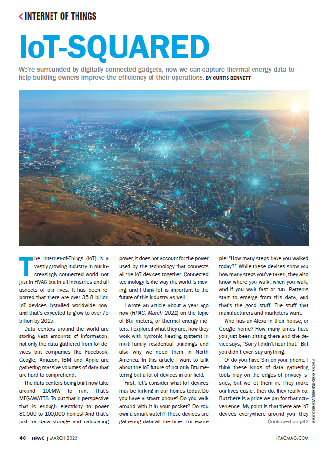 Internet of things loT-squared